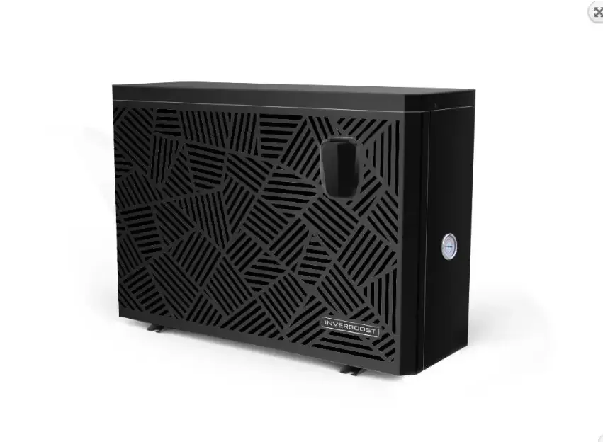 Poolvärmepump Brilix XHPFD med svart inverboost-luft renare